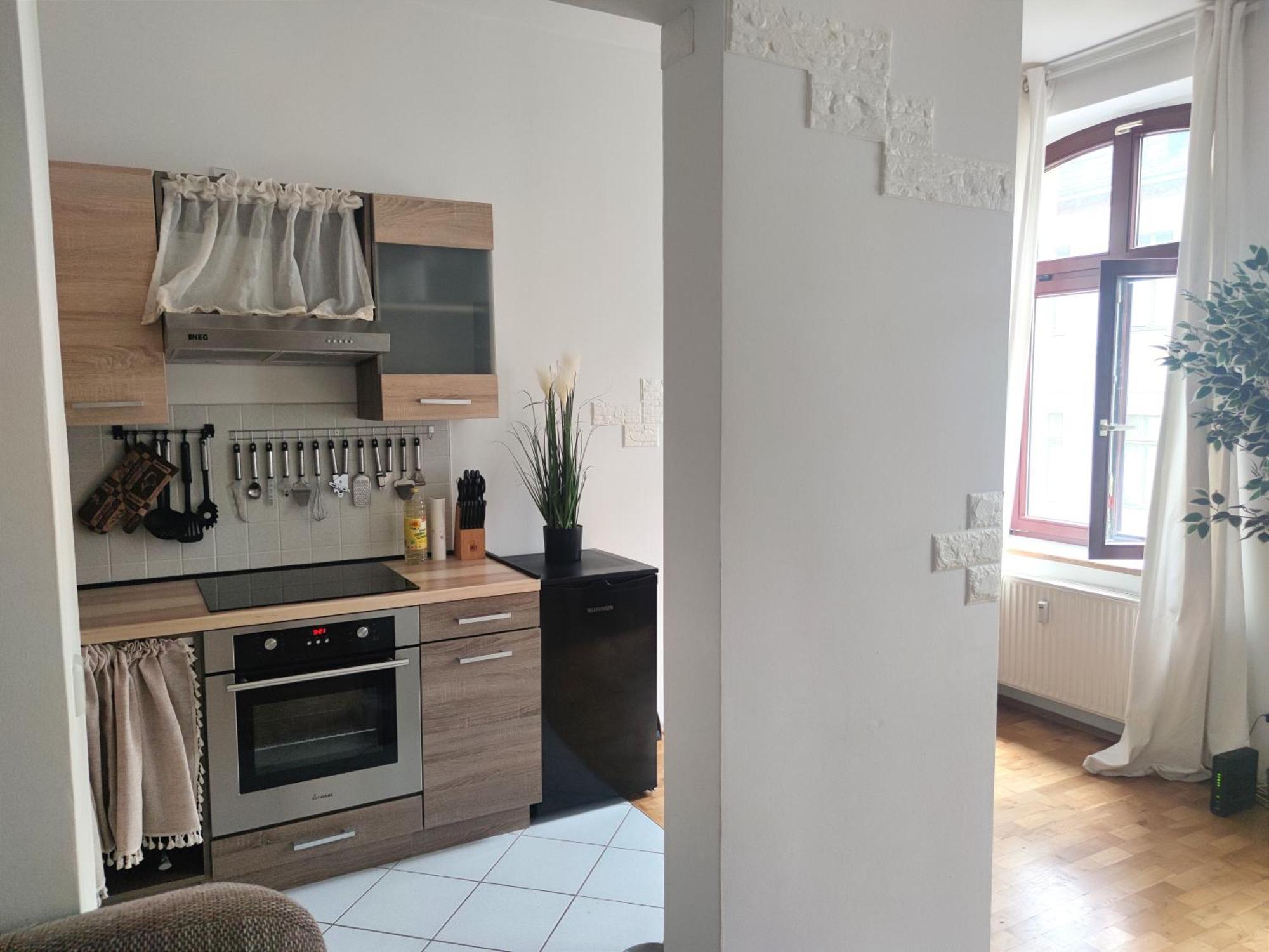 Modernes Apartment Im Herzen Leipzigs Zewnętrze zdjęcie